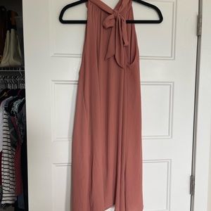 Soft rust colored dress - great for weddings!